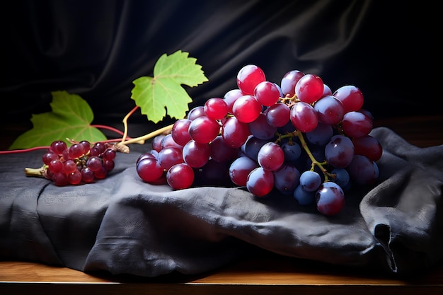 photo of grapes on table