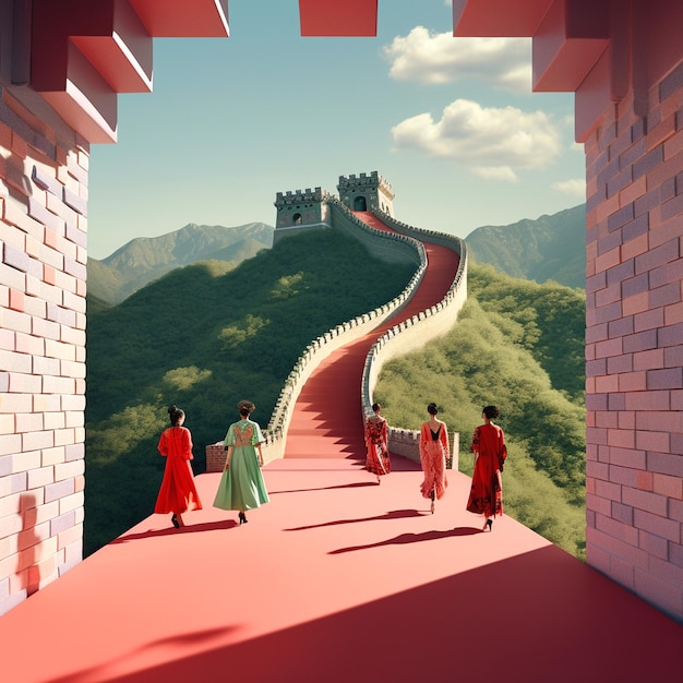 фото Великой Китайской стены