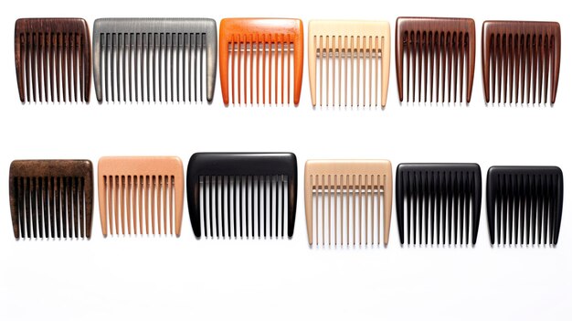 Photo a photo of hair combs