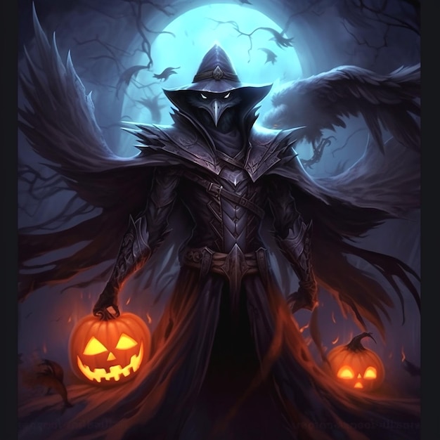 photo of halloween background