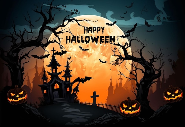 Photo of Halloween wallpapers and backgrounds with evil pumpkin