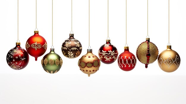 A photo of Handmade Christmas Ornaments