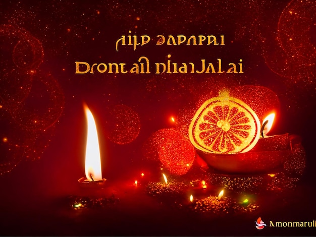 Photo happy diwali indian festival background with candles diwali day happy diwali day