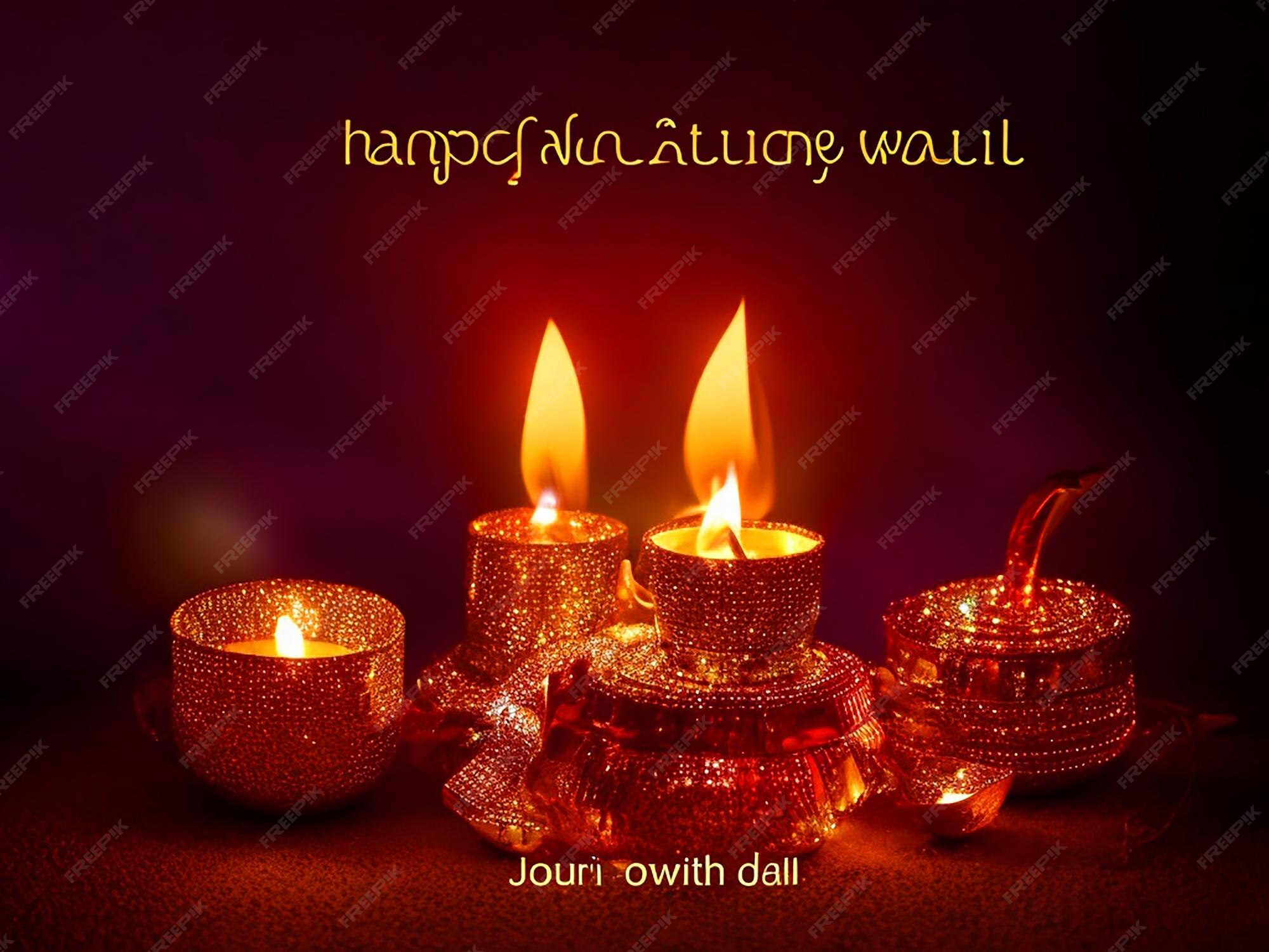 Premium AI Image Photo happy diwali indian festival background with