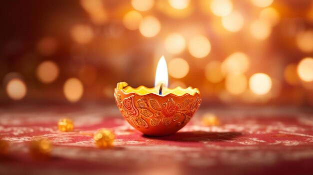 Фото счастливого Дивали индийский фестиваль фон с свечами день Дивали счастливый день Дивали