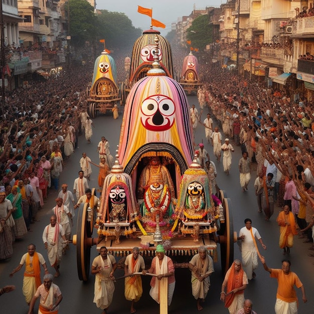 Foto foto happy rath yatra