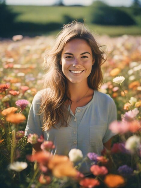 Photo Of A Happy Young Girl