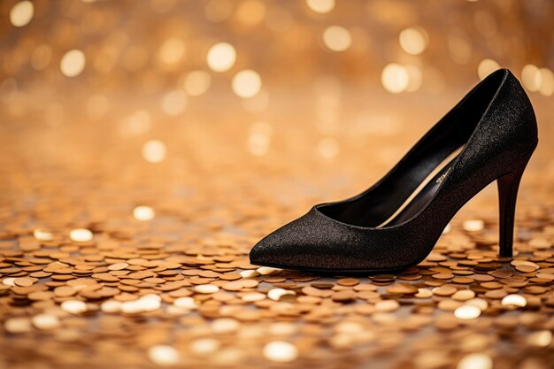 Photo photo of high heels shoes