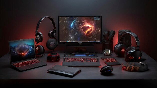 A Photo of High Performance Gaming Laptops and Accessories