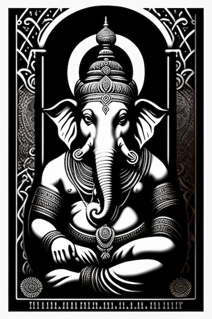 Photo Hindu god Ganesha Ganesha idol