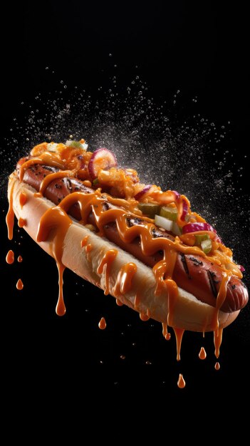 a photo of hot dog