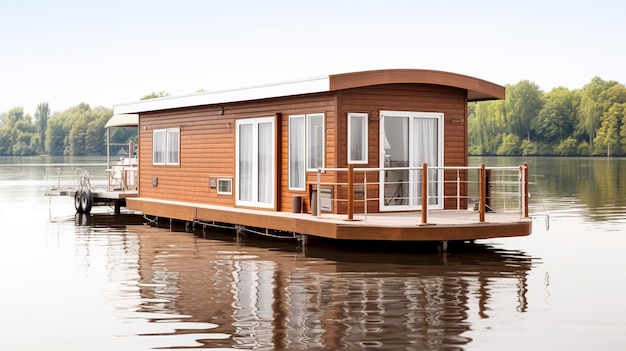 Foto una foto di houseboat rentals