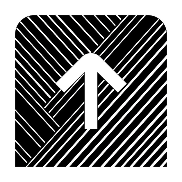 Photo photo icons arrow square up icon black white diagonal lines