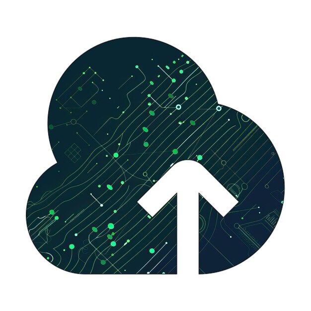 Фото иконы облако загрузка икона зеленая технология текстура