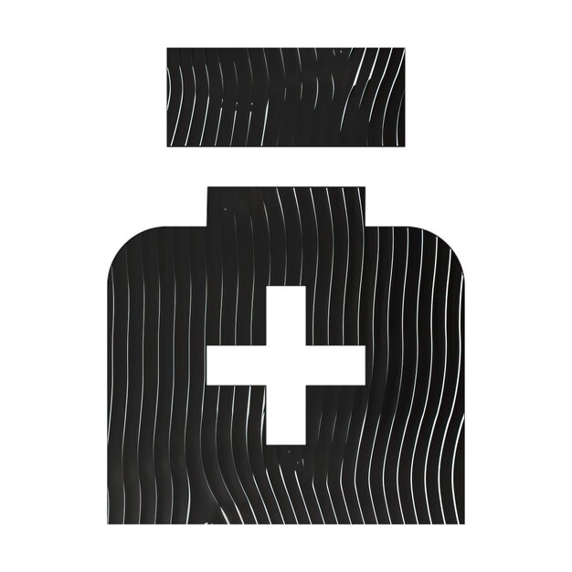 photo icons medicine icon black white lines texture