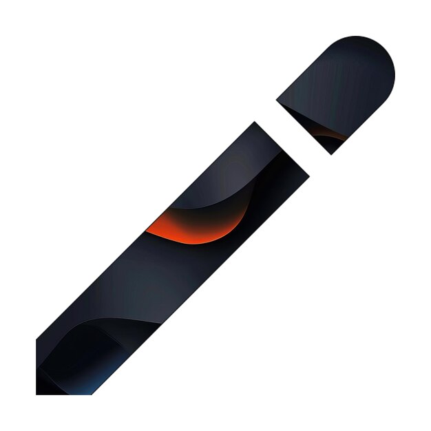 photo icons pencil icon dark black orange waves texture