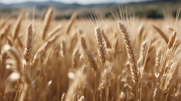 photo image of wheat field