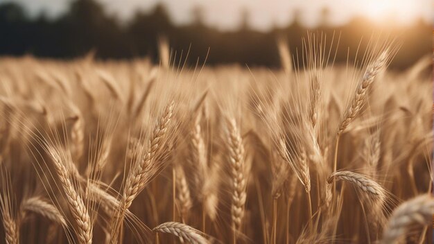 photo image of wheat field