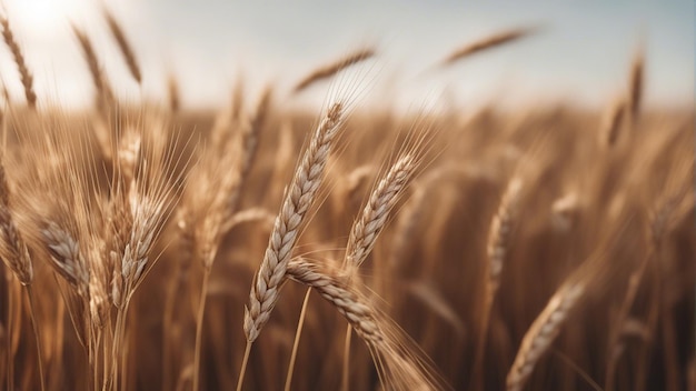 photo image of wheat field