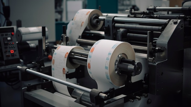 A Photo of Industrial Printing and Labeling