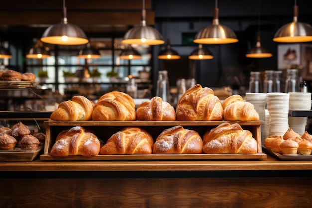 photo of inside bread shop