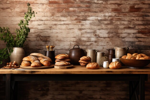 Photo photo of inside bread shop