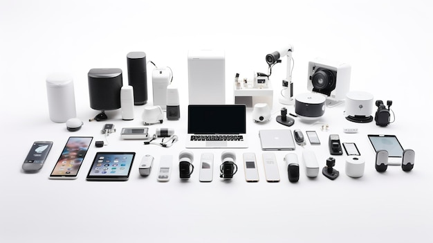 A photo of IoT Devices