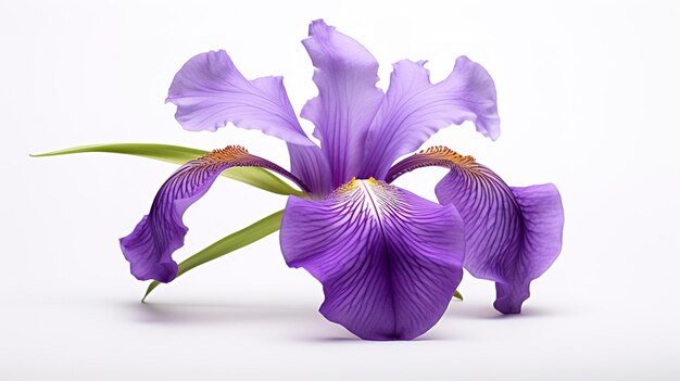 A photo of an iris full length photo