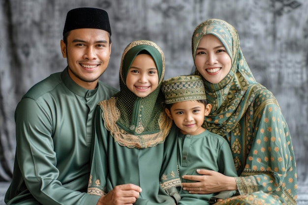 이슬람 가족 사진