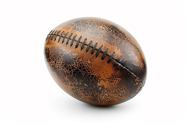 Photo photo of isolated rugby ball