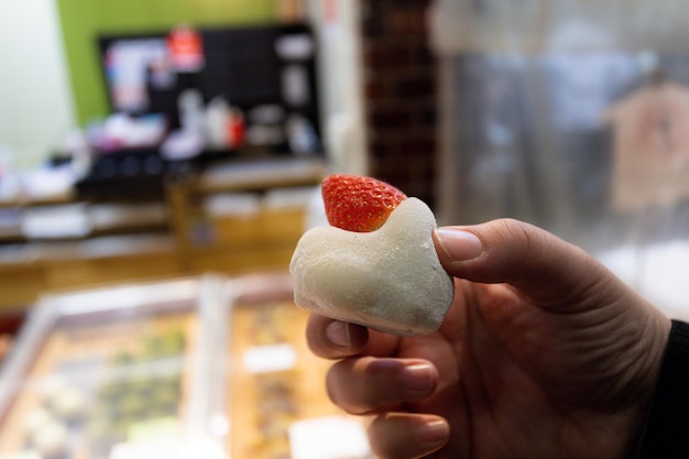 photo of Japanese street snacks