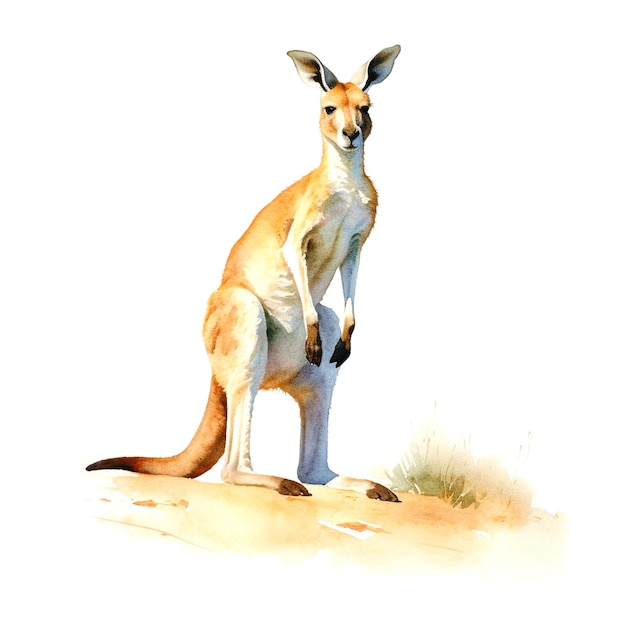 Photo photo of kangaroo