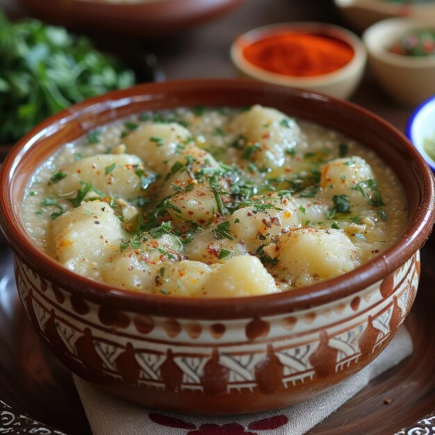 Photo photo khash an armenian dish