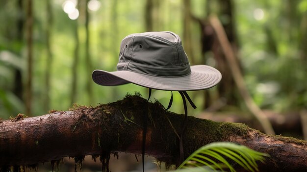 Photo a photo of a lightweight and breathable travel hat