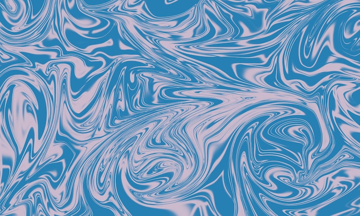 Photo photo liquid blue art painting abstract colorful background with color splash and paints mode