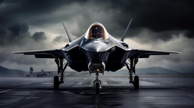 photo of the Lockheed Martin F35 Lightning fighter aircraft