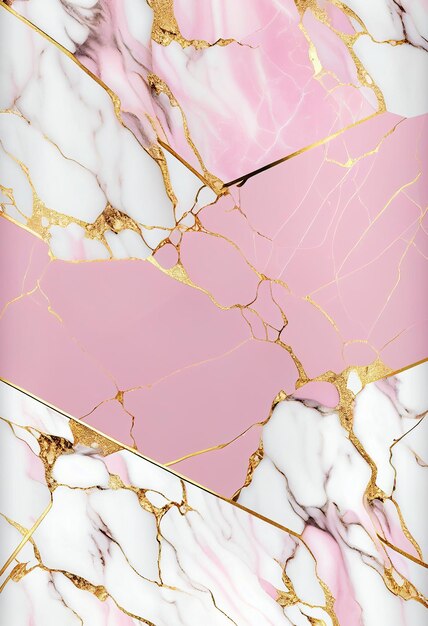 Photo photo luxury pink and gold abstract marble texture background