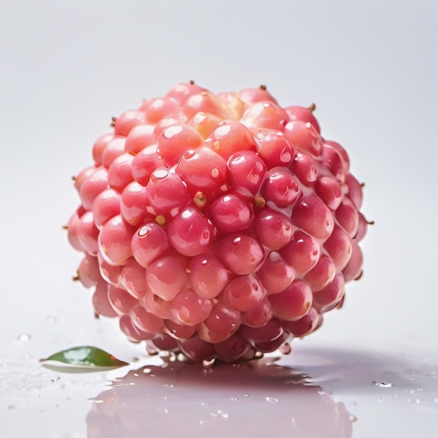 Photo of lychee isolated on background