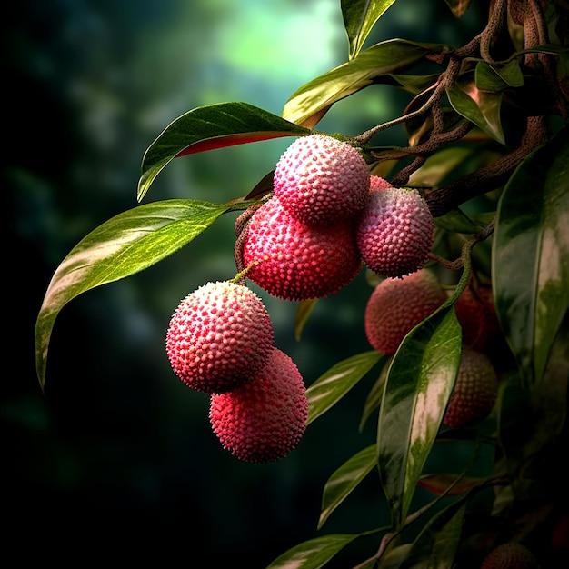 a photo of lychee