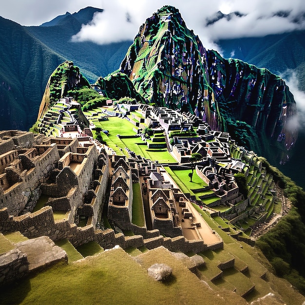 a photo of machu picchu