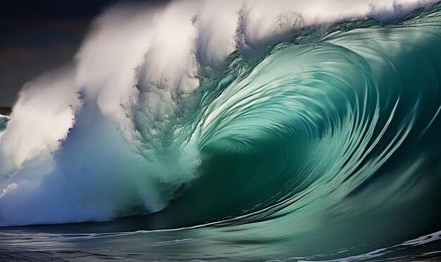 Photo of majestic waves