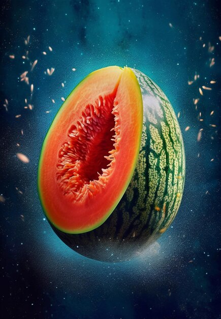 a photo of melon