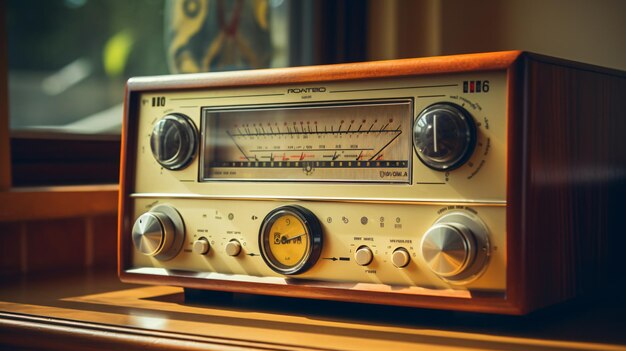 Photo of memories and nostalgiavintage radio or cassette