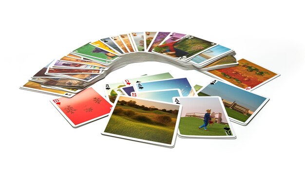 A photo of Memory Game Cards