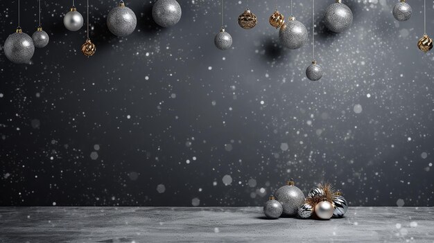 Photo merry christmas background