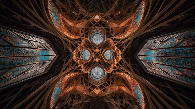 A Photo of Mesmerizing Symmetry