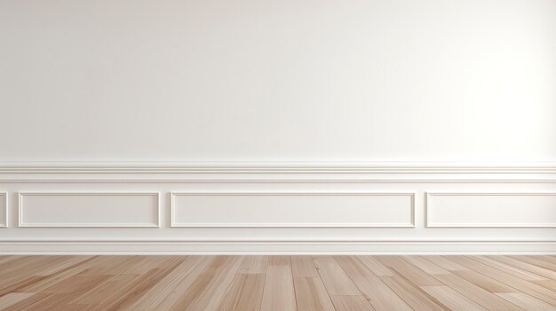 Photo a photo of a meticulously cleaned baseboards with no dust or dirt