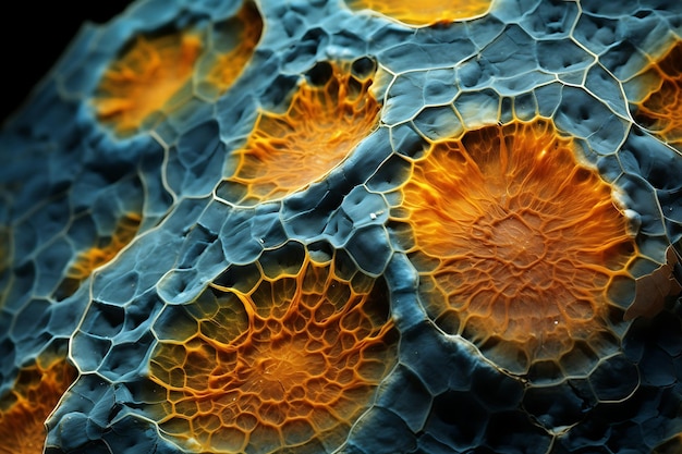 Photo of Microscopic Plant Cells Macro Photography