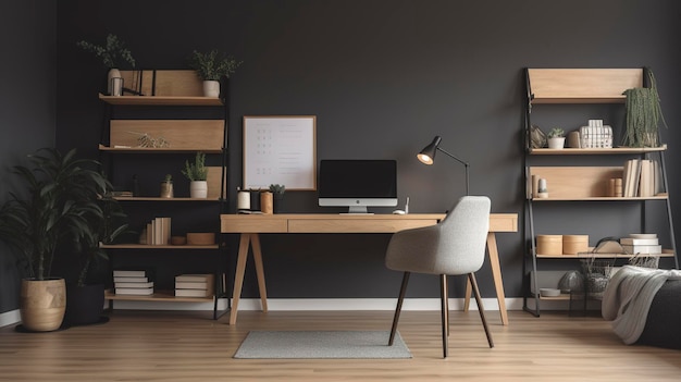 Minimalist Home Office Design Inspiration: Creating a Clutter-Free and Inspiring Workspace