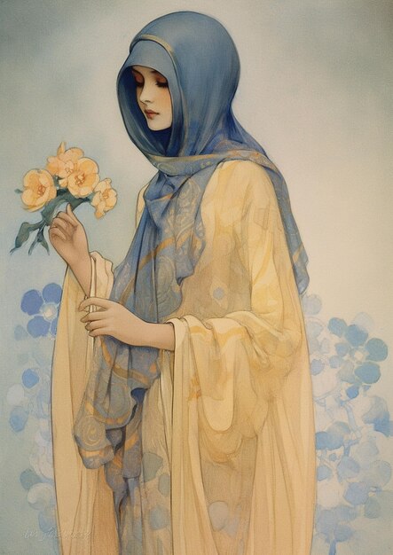 Photo modern muslim woman in hijab